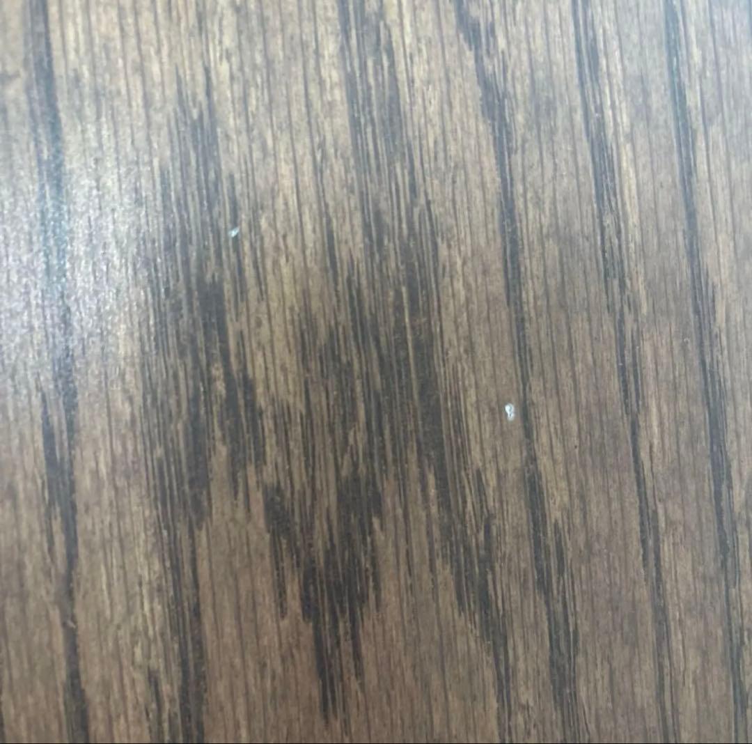 ニトリ　円形テーブルセット　ヴェルカー7050 ミドルブラウン