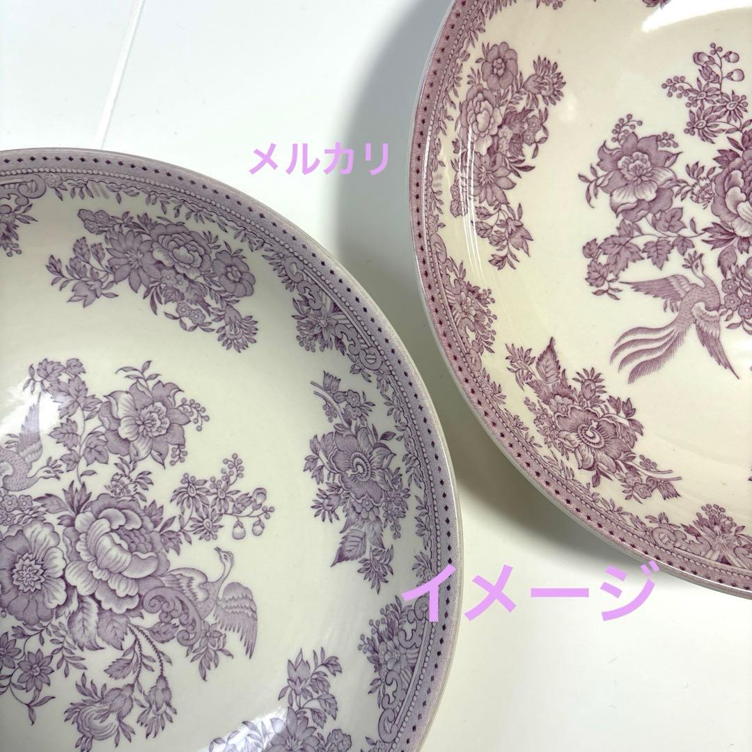 バーレイ パスタプレート　バーレイ プラムアジアティックフェザンツ　スープボウル