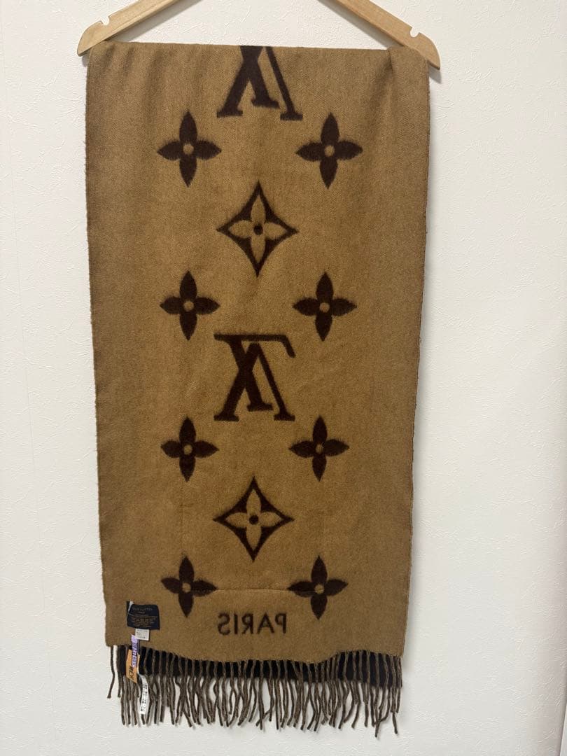 【LOUIS VUITTON 】マフラー カシミヤ ミンクストール