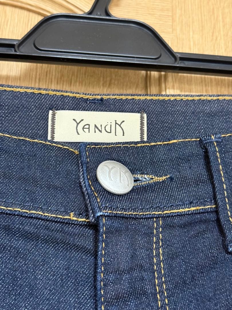 【超美品】 YANUK ヤヌーク ブーツカット ブーツカットデニム インディゴ