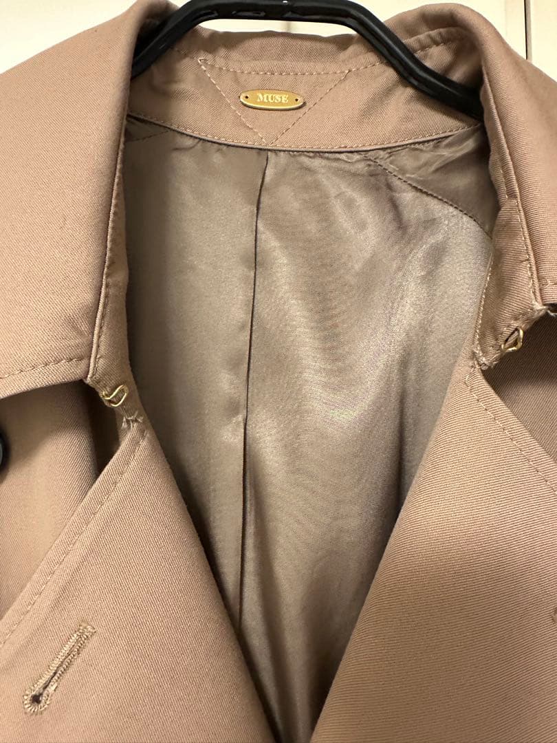 美品Deuxieme Classe GABARDINE TRENCH トレンチ