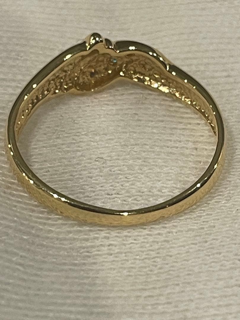 ジュエリーマキ　K18リング　18金指輪　ダイヤモンドリング　18金　k18