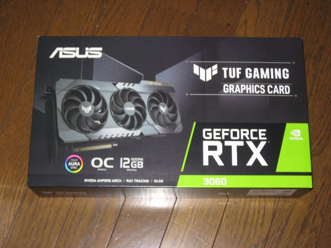 中古　ASUS TUF Gaming GeForce RTX 3060 12GB