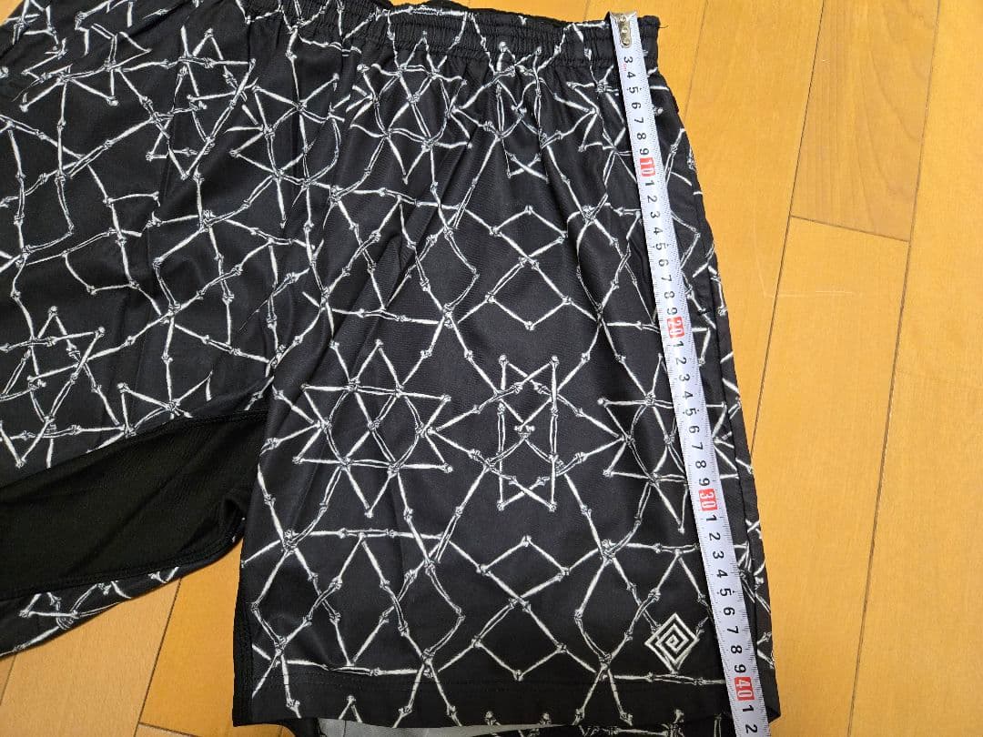 【最終値下げしました⏬】 エルドレッソ スカル柄 ランニングショーツ （L）