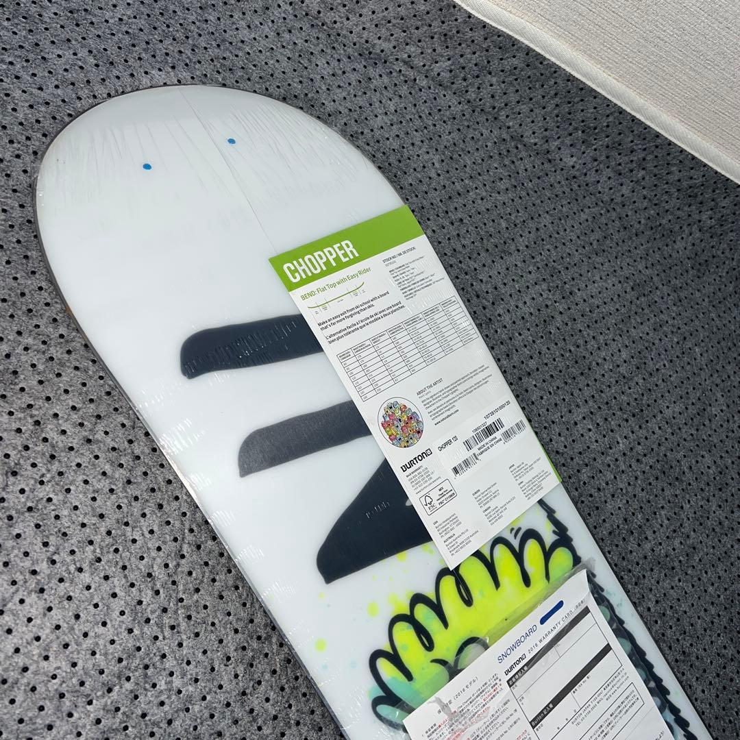 新品未使用 希少品 120cm BURTON CHOPPER キッズスノーボード