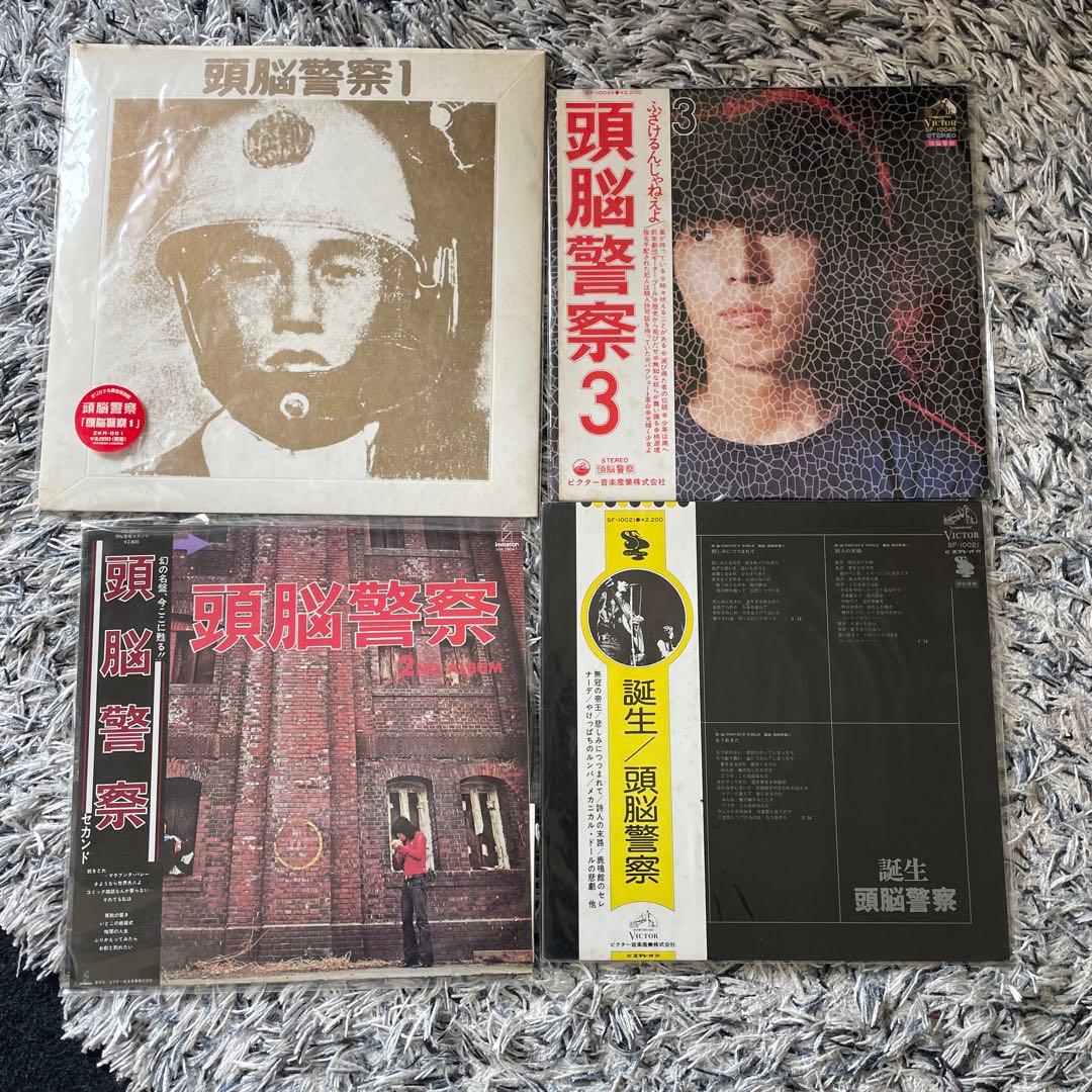 go go　頭脳警察 4枚セット　レコード