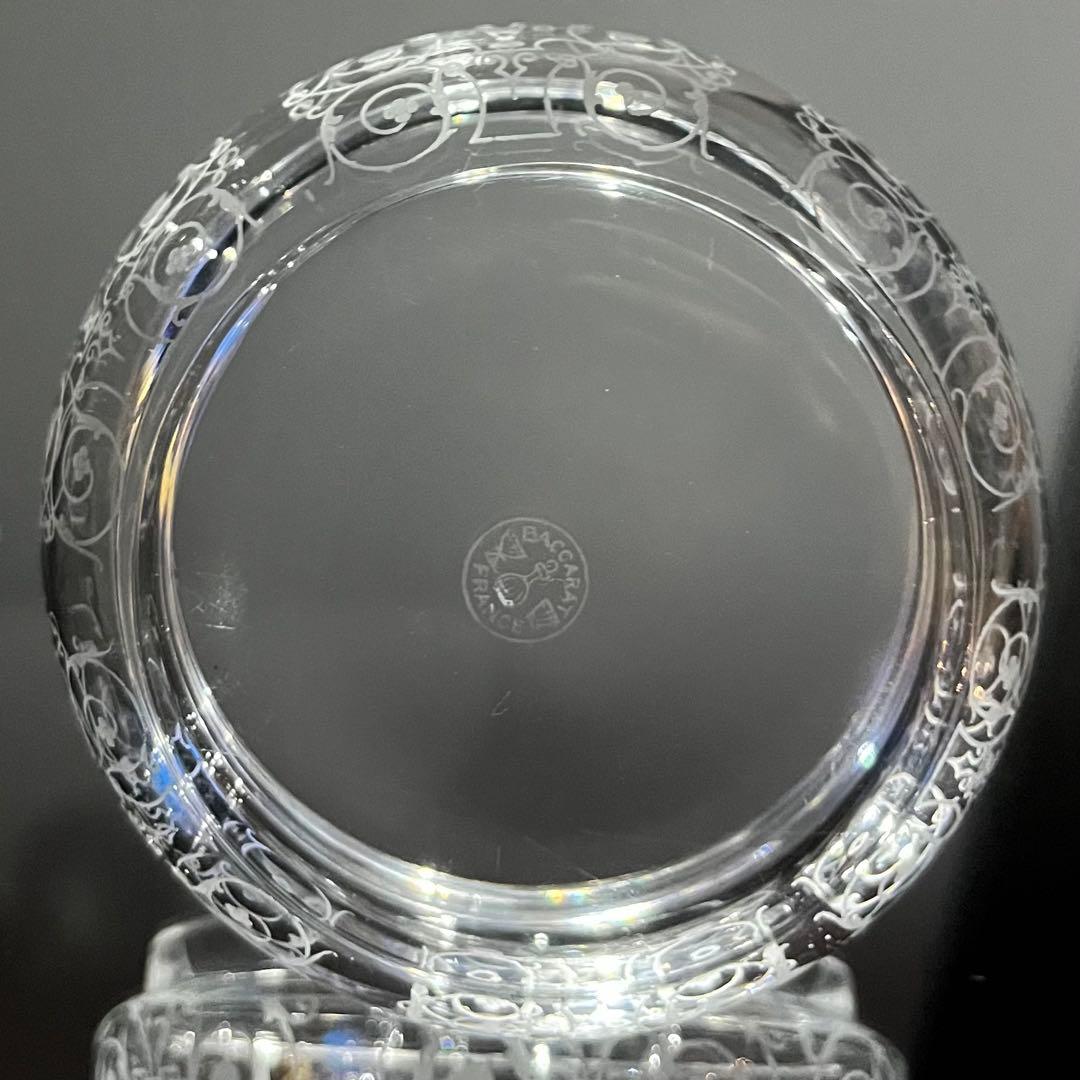 BACCARAT バカラ/ ※美品 ミケランジェロ　蓋物　ボンボニエール