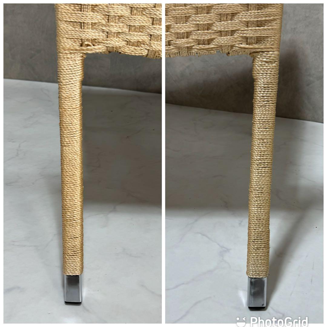 南国 リラックスチェア ダイニングチェア ホテル 旅館 アジアン ラタン