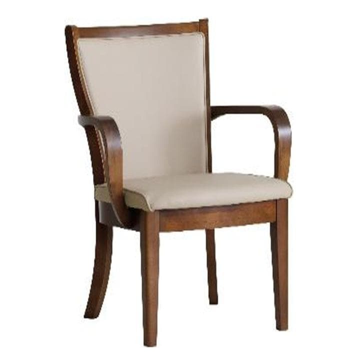 ナチュレ　エレガントなダイニングチェア ベージュ　肘付　肘無　回転無　色