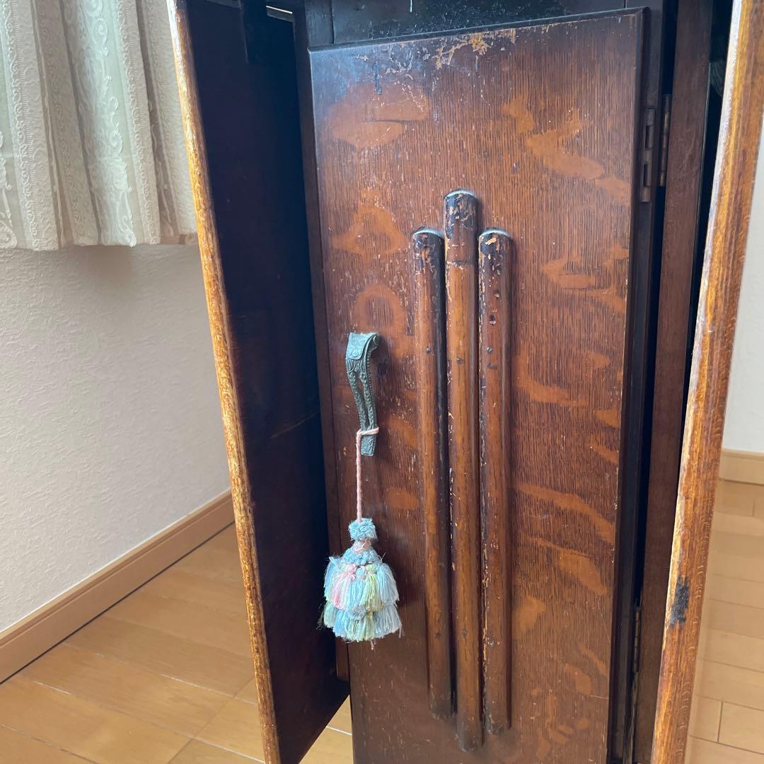 クラシック木製折りたたみテーブル　イギリス製