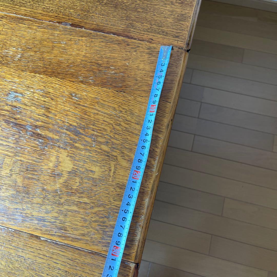 クラシック木製折りたたみテーブル　イギリス製