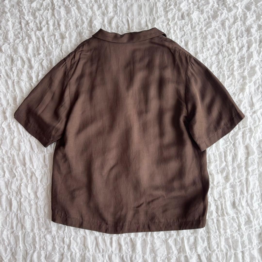 【美品】 ボールジィ オープンカラーシャツ ダブル リネンシャツジャケット