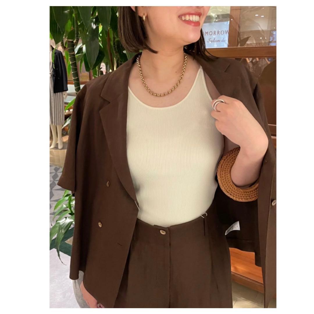 【美品】 ボールジィ オープンカラーシャツ ダブル リネンシャツジャケット