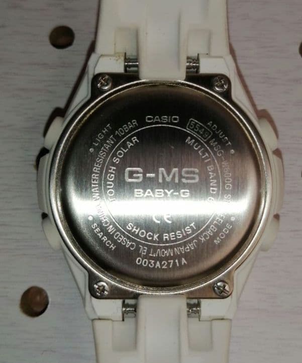 カシオG-MS G-shock baby-g MSG-W600 洗浄済超美品