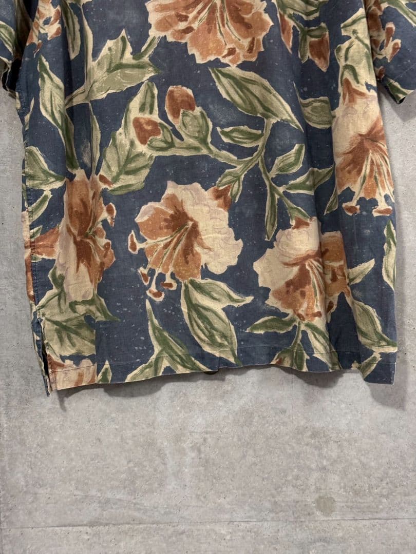 Polo by Ralph Lauren フラワープリント シャツ XL