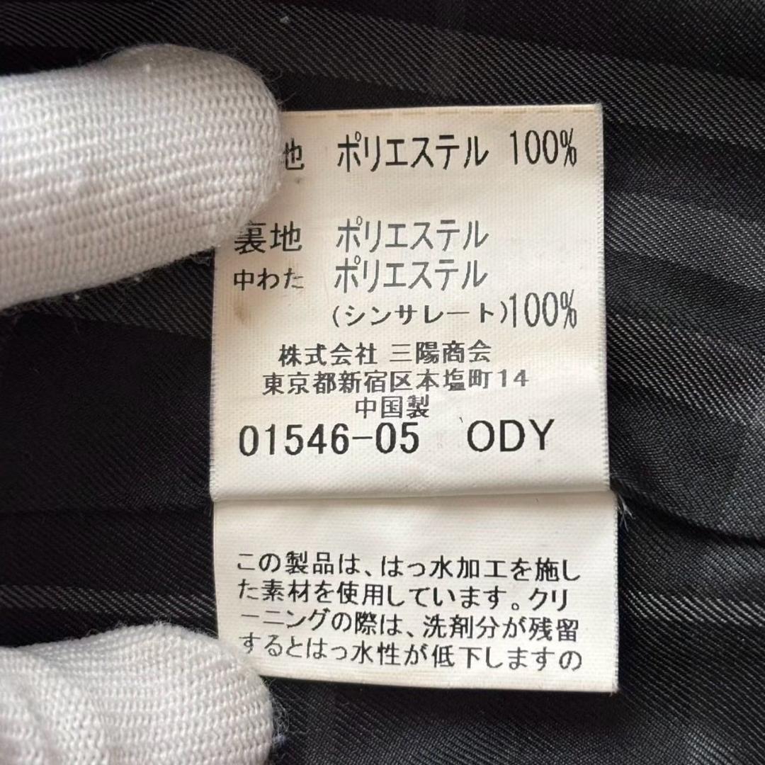 BURBERRY バーバリーゴルフ キルティングジャケット 黒 ステンカラー