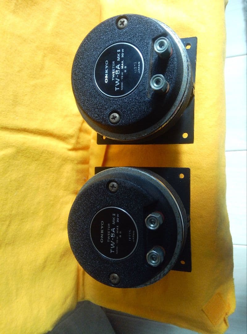 ONKYO TW8A ホーンツイーター 3000-20000Hz 109dB
