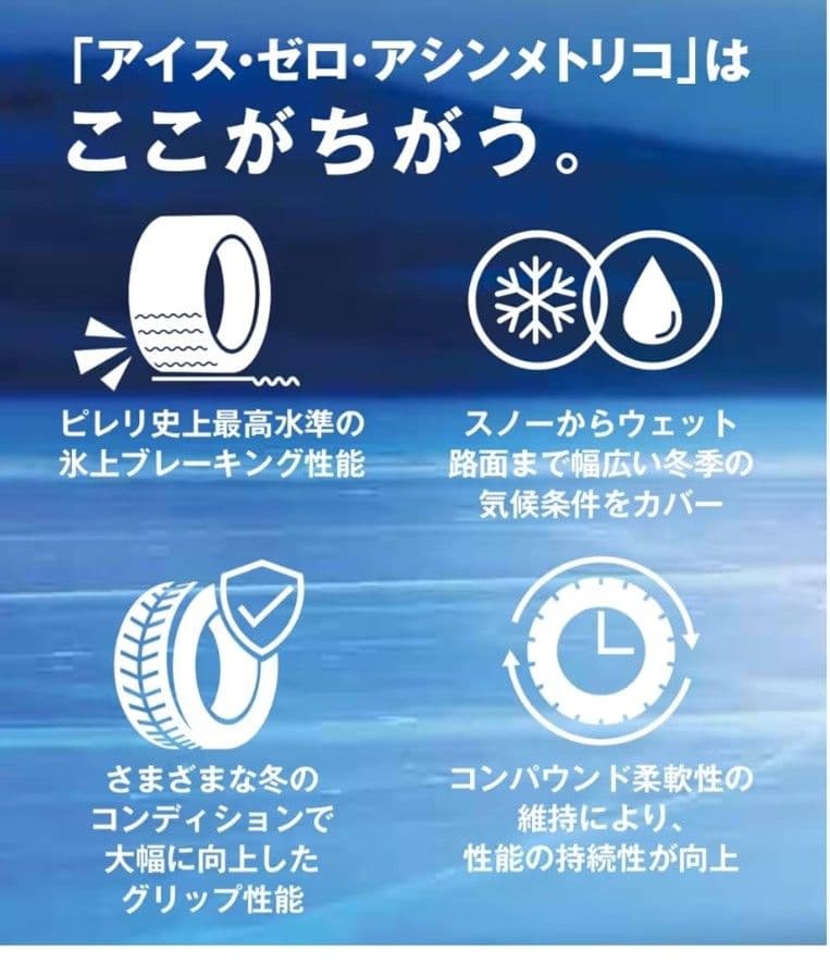 スタッドレス　205/60R16 ピレリ　新品４本セット