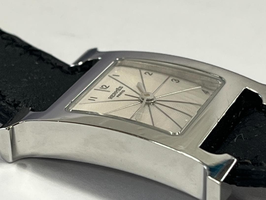 ◆HERMES Hウォッチ エルメス 腕時計 HH1.210 稼働品