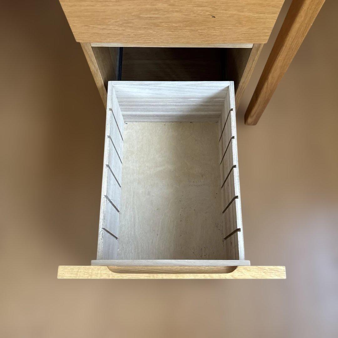 【引き取り限定】無印良品 木製デスク キャビネットセット