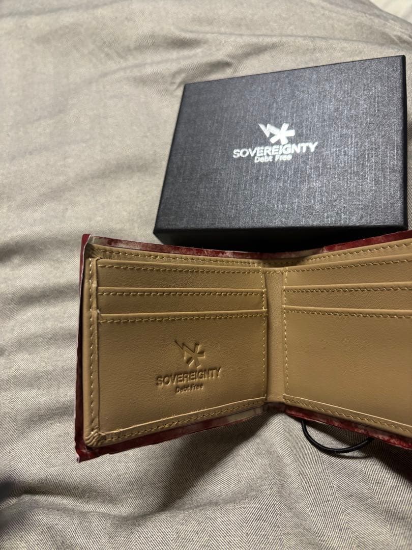 r*f様 sovereignty 財布 red