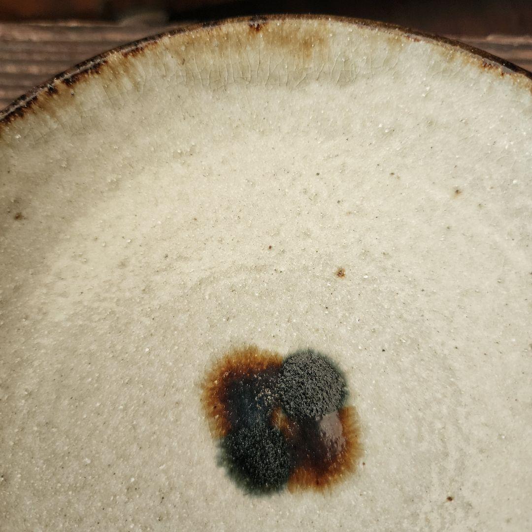 No.128　新品　やちむん　台皿　コンポート皿