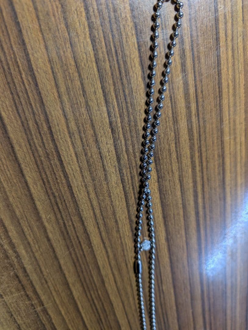 UNDERCOVER　20025awカミソリ ネックレス 3個ボールチェーン