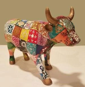 6 CowParade【カウパレード】牛置物 Princess Leticia