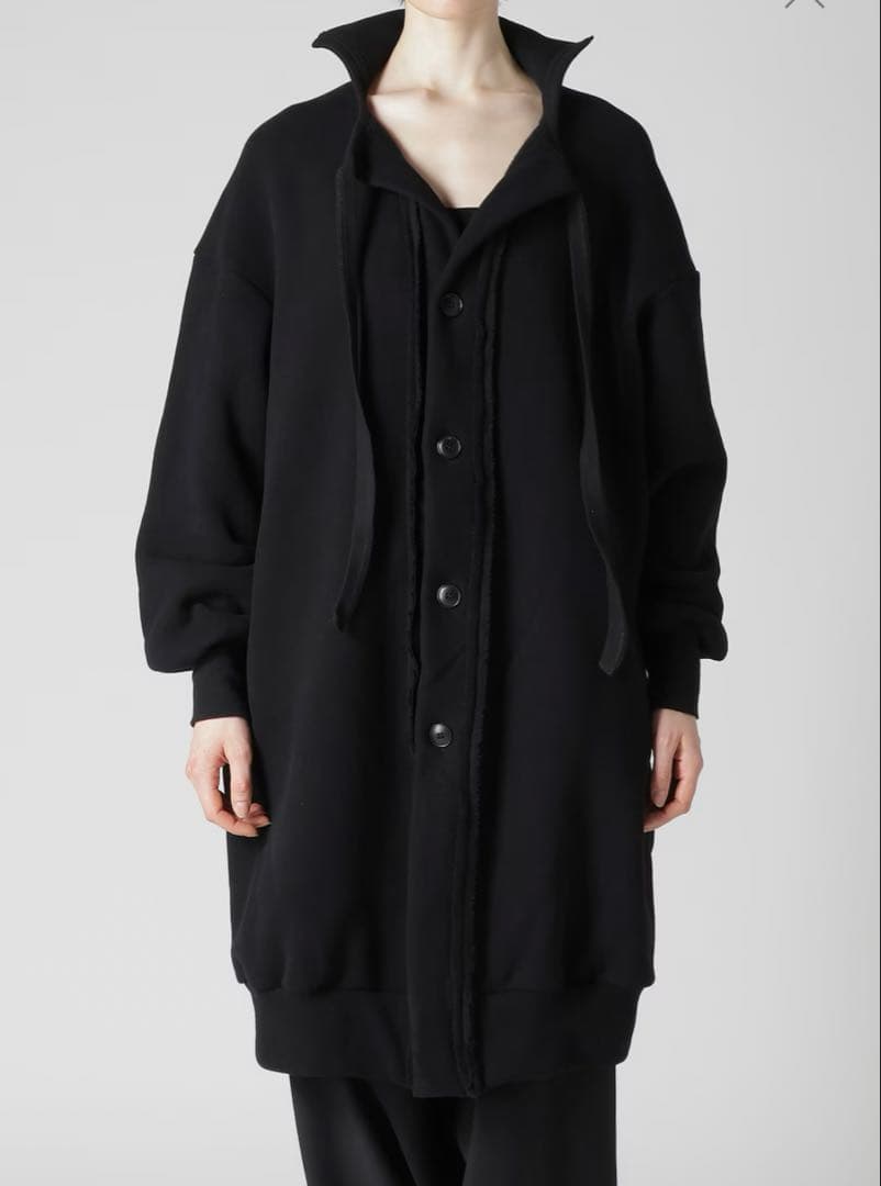 yohjiyamamoto 2025AW スウェットロングパーカー