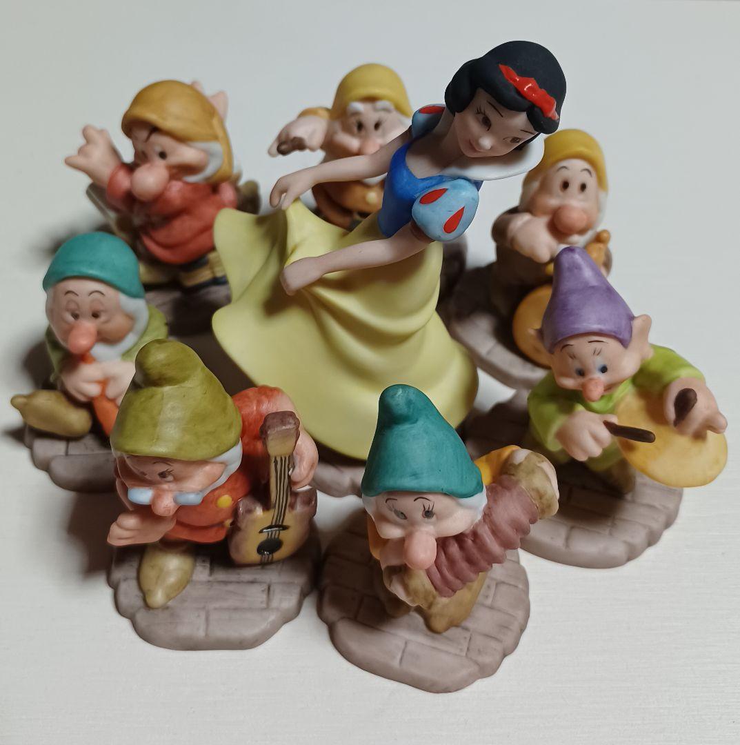 加藤工芸　白雪姫と7人のこびと　ガーデンフィギュアコレクション