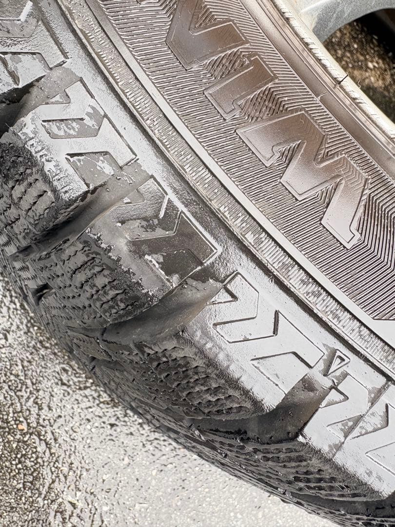 ユーロマックスホイール付スタッドレス　ダンロップスタッドレス19565R15