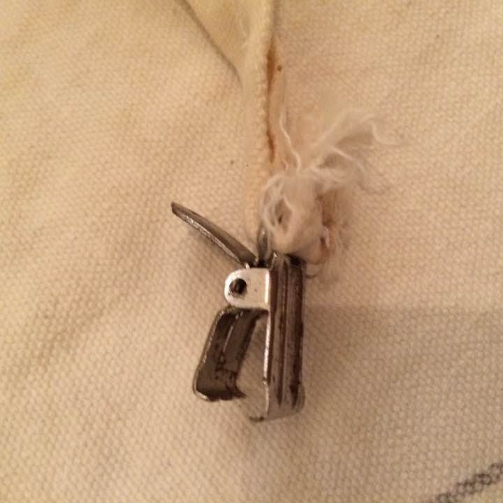 確認用 アンティーク エプロン