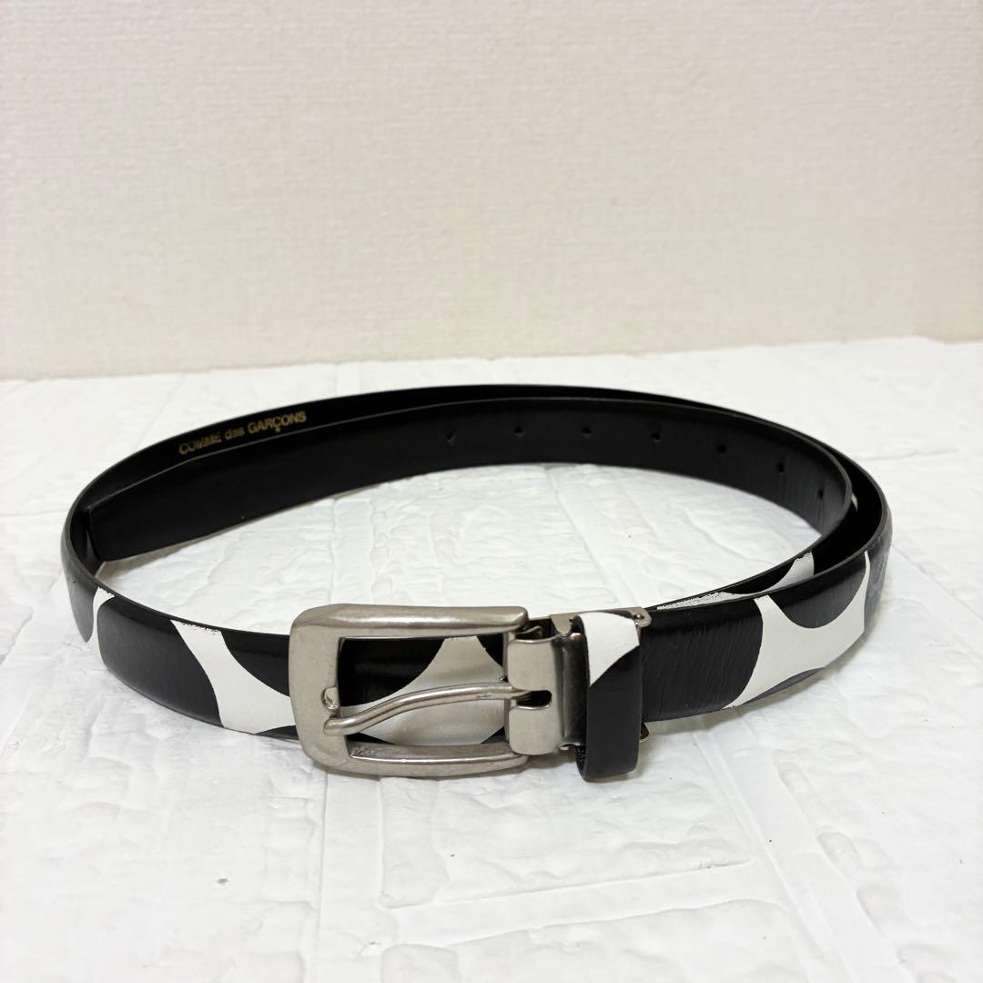 コムデギャルソンオムプリュス レザーベルト　S