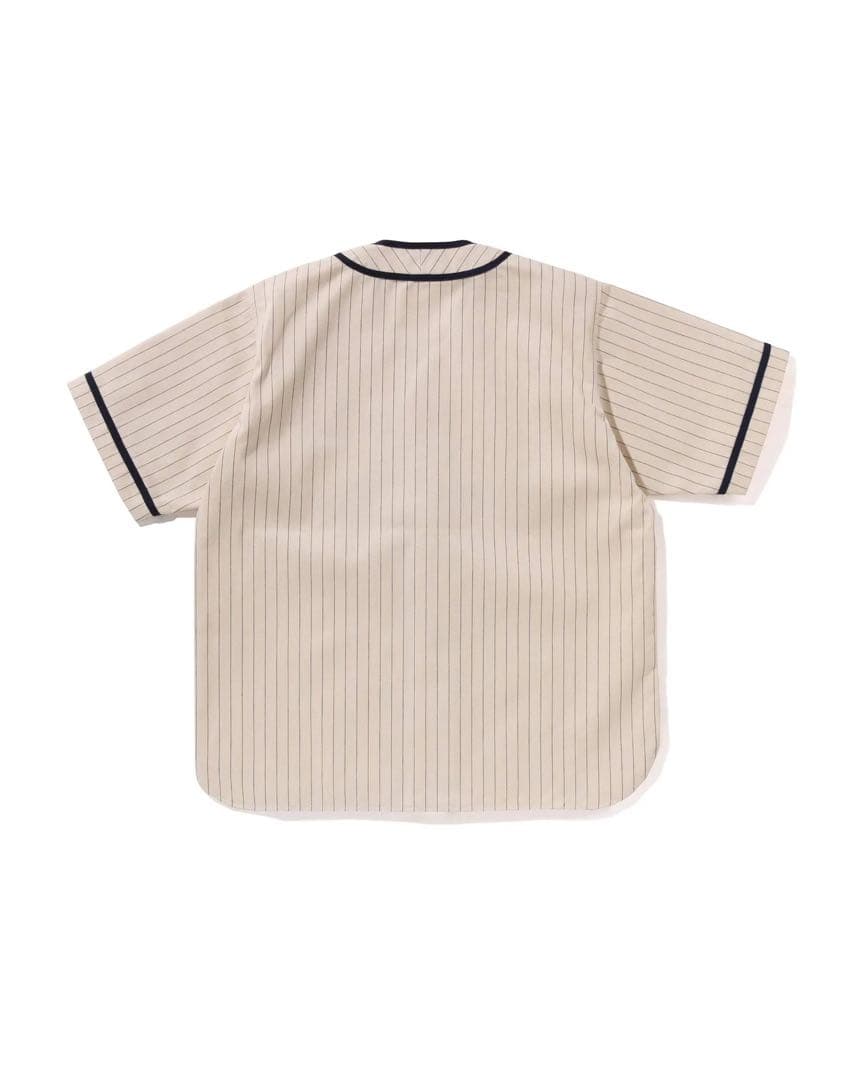 A Bathing Ape アベイシングエイプ ベースボールシャツ良USED