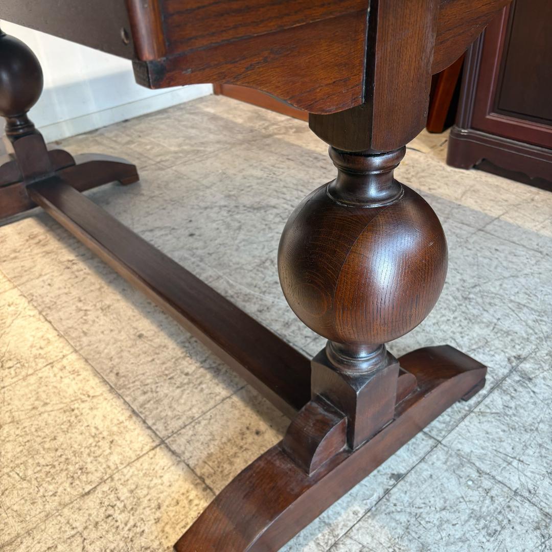 M●Ichiko送料込イギリス バルボスレッグダイニングテーブル