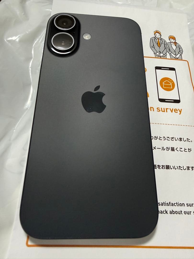 新品)Apple iPhone 16 ブラック SIMフリー