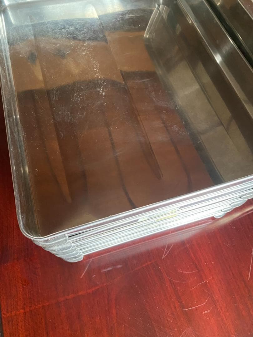 ステンレス製 システムバット特大50（蓋1枚）8枚おまけ2枚で合計10枚