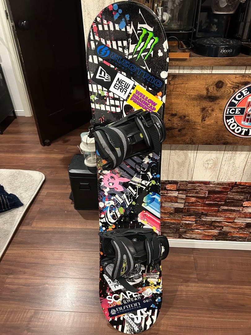 ツ*汰様 送料無料！SPOON ジュニア・キッズ用スノーボード！118センチ