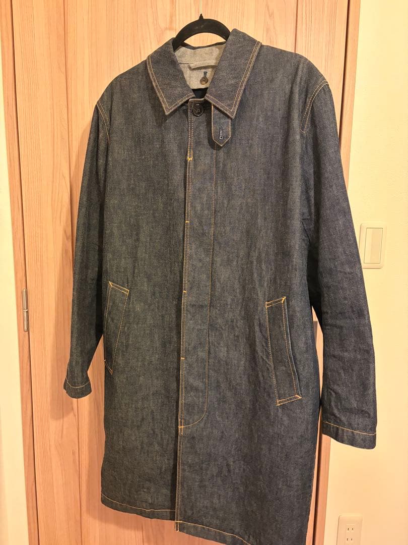 マッキントッシュ　デニムステンカラーコート　サイズ42