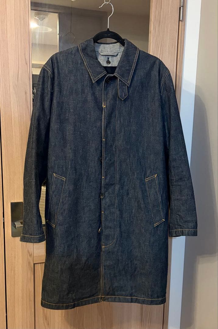 マッキントッシュ　デニムステンカラーコート　サイズ42