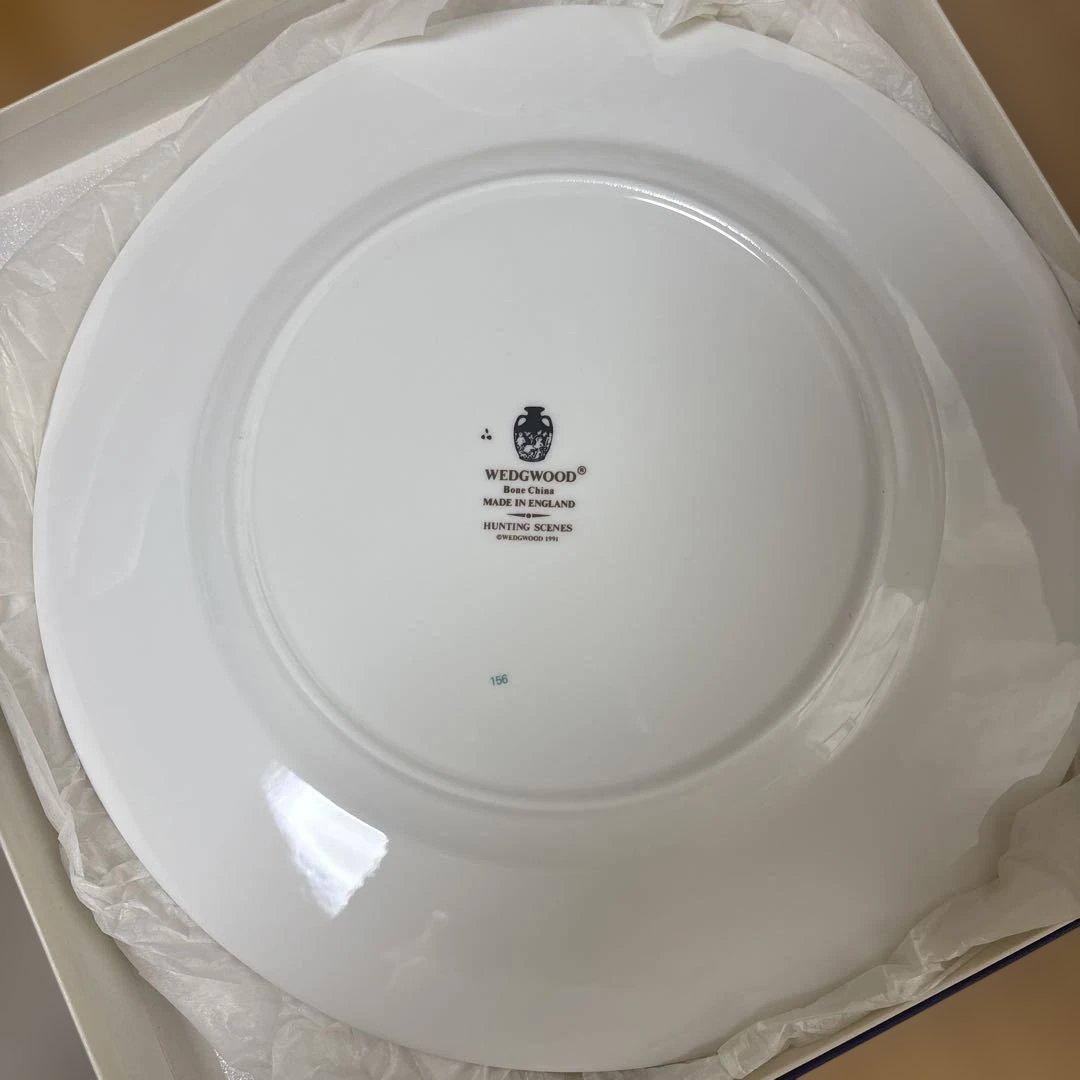  ハンティングシーン 皿 約27cm