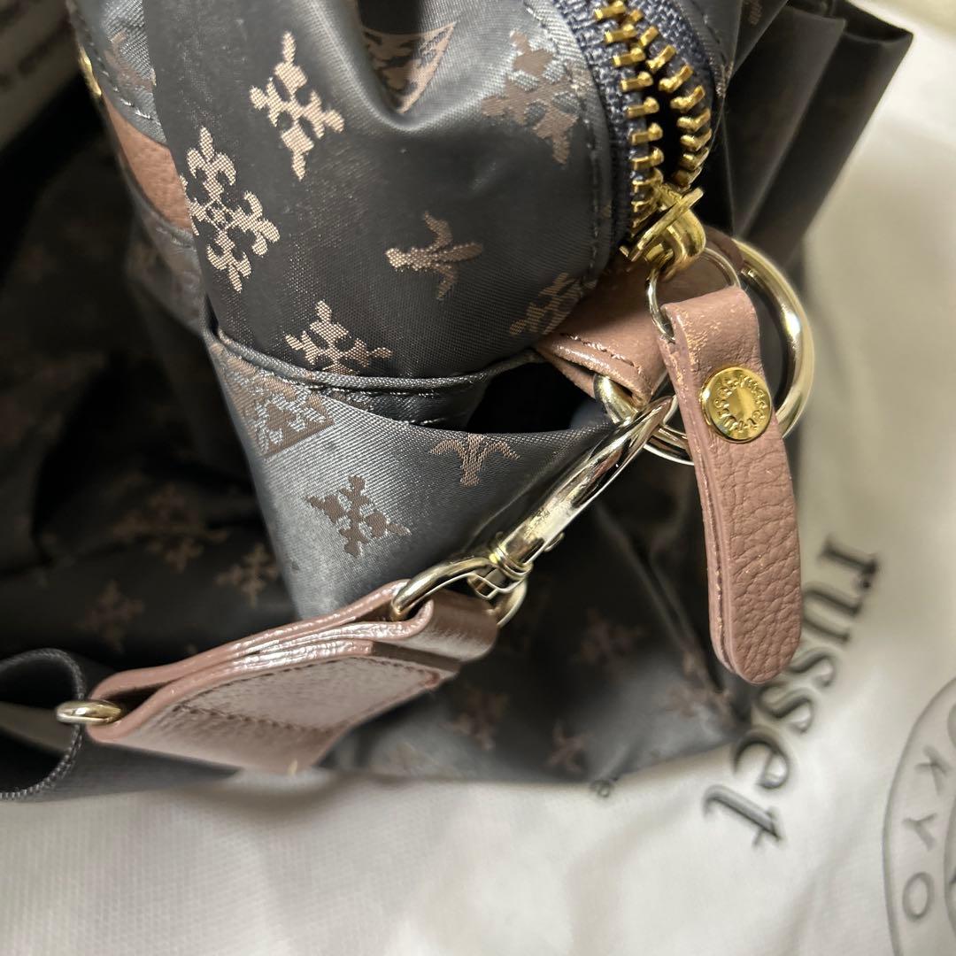 年末SALE❣️russet キャリーバックに乗せられるボストンバッグ♪