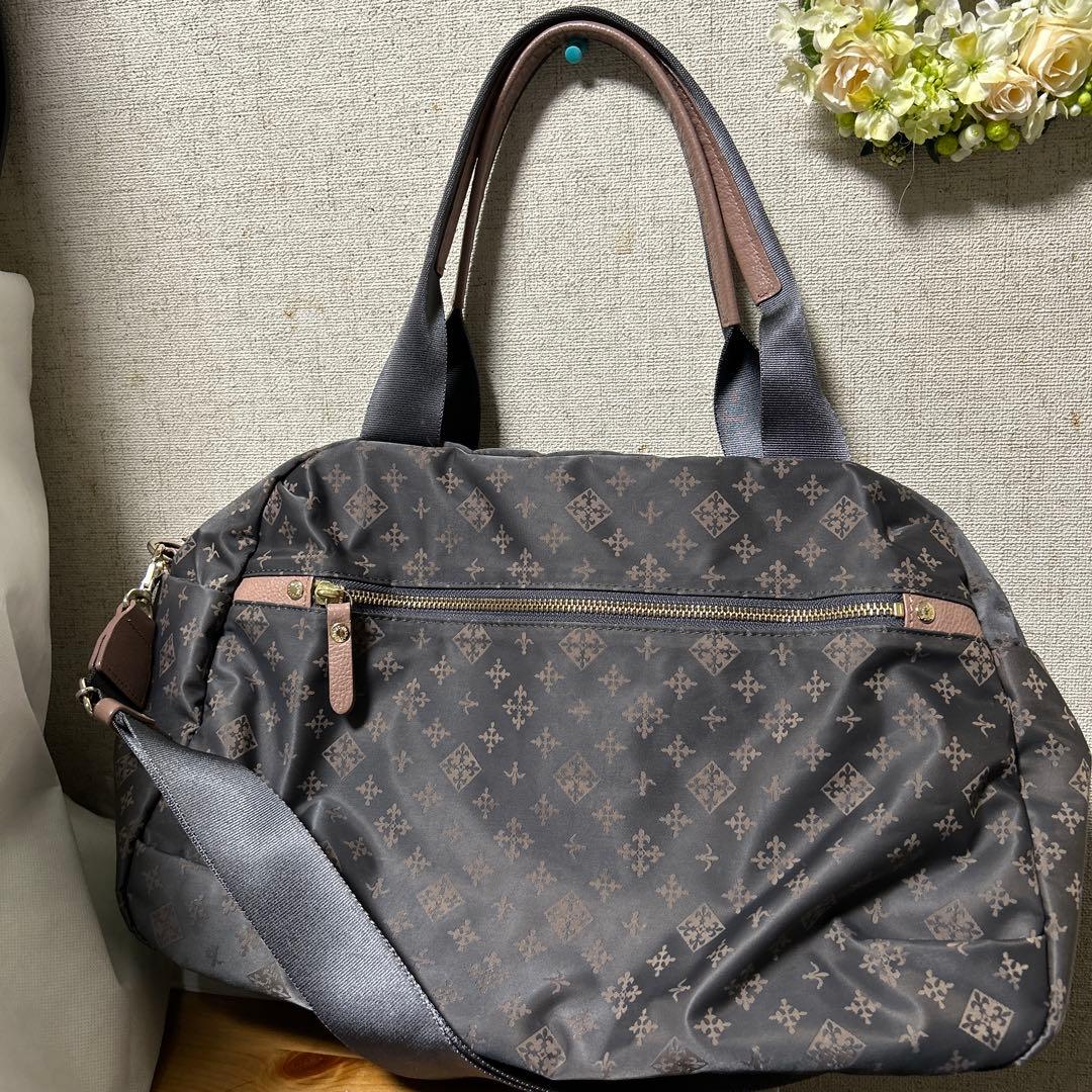 年末SALE❣️russet キャリーバックに乗せられるボストンバッグ♪