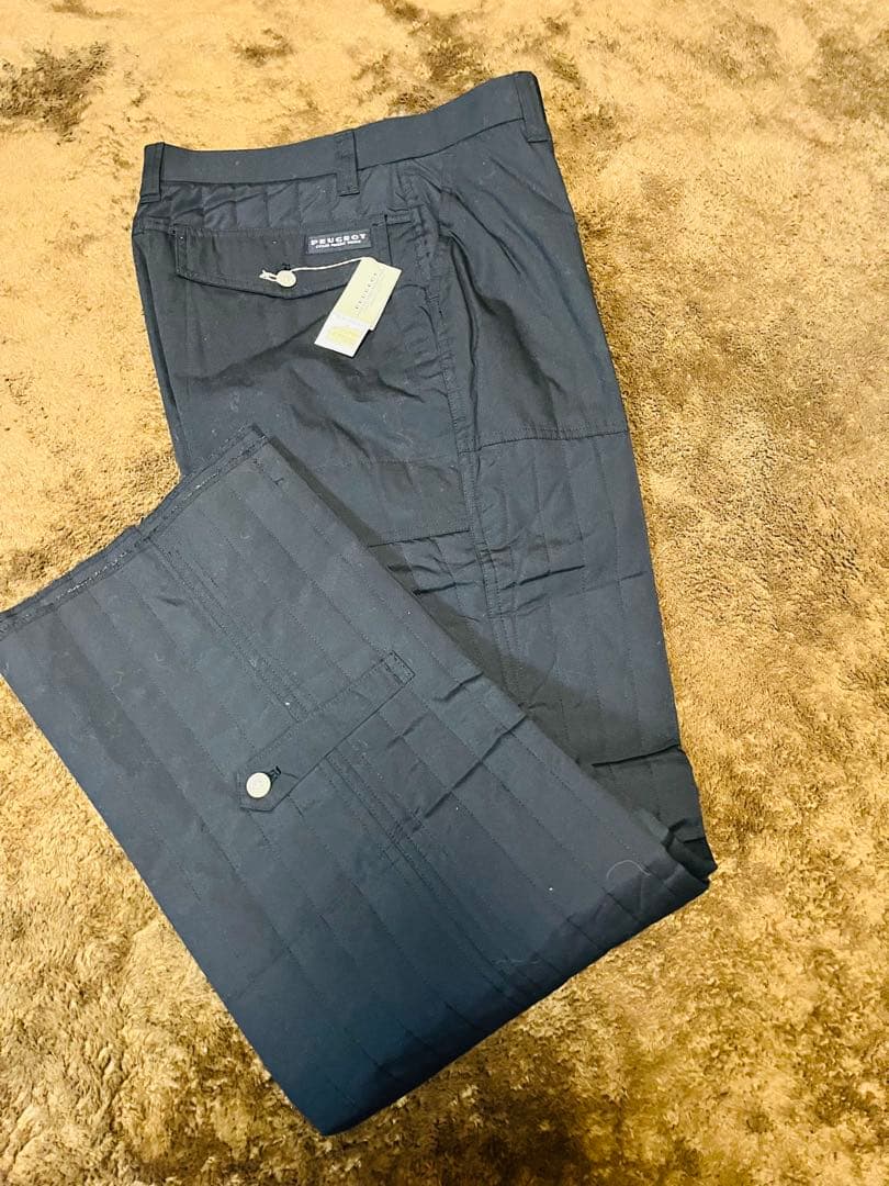 冬用PEUGEOT カジュアルサイクルパンツ 78 ブラック