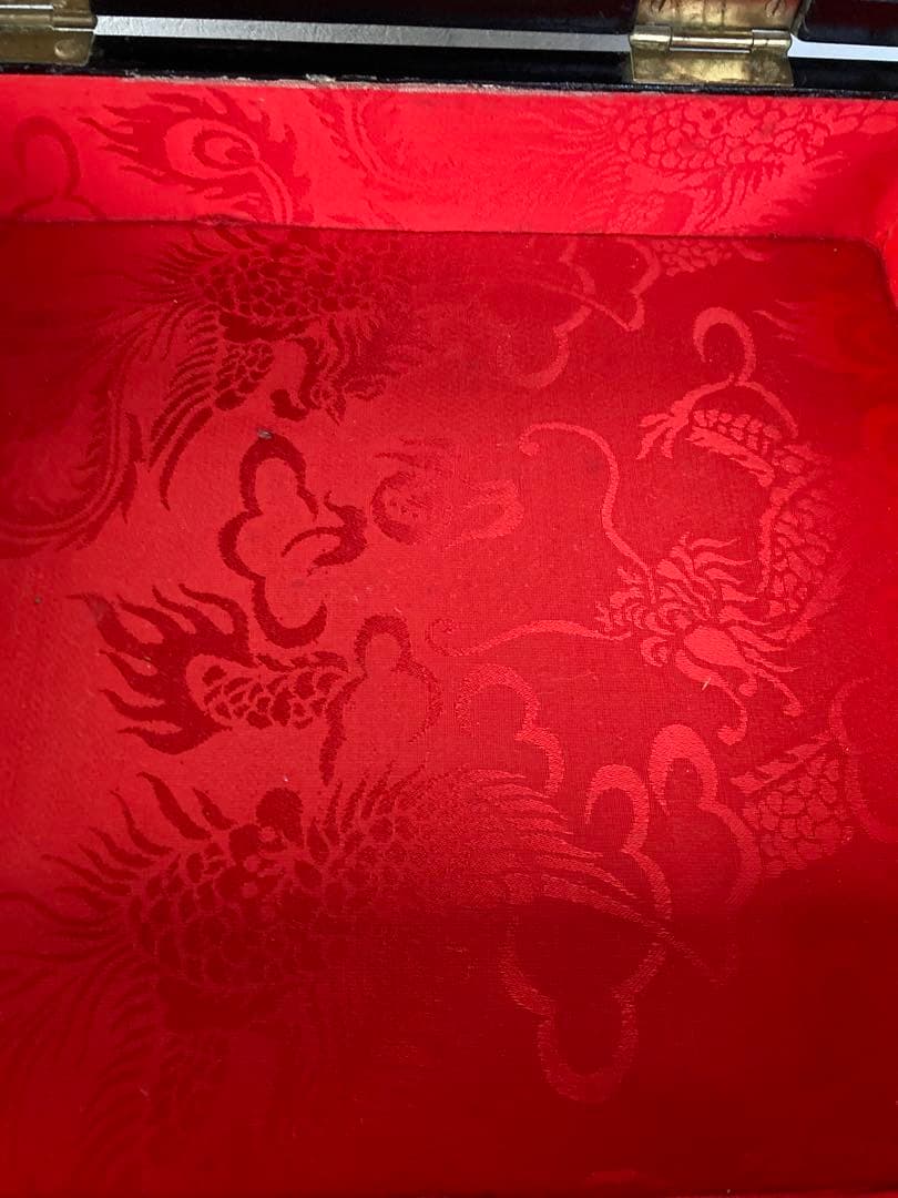 ビンテージ家具 螺鈿細工 観音扉 棚 ビンテージ インテリア螺鈿家具