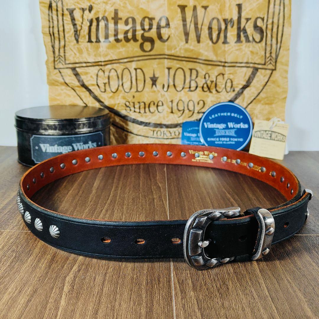 【新品未使用 付属品完備】極上コンチョベルト ヴィンテージワークス DH5740