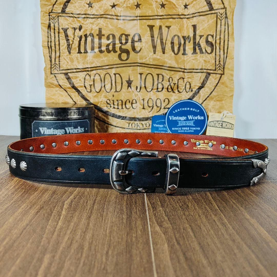【新品未使用 付属品完備】極上コンチョベルト ヴィンテージワークス DH5740