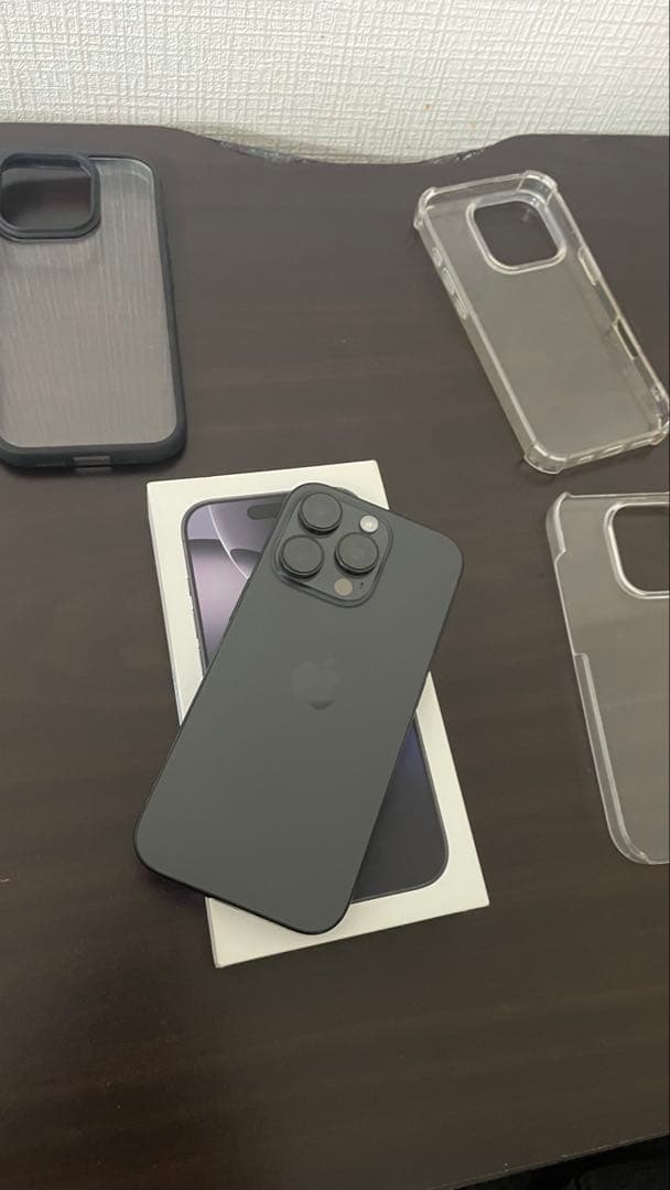 iPhone 16 Pro 128GB ブラック SIMフリー 残債なし 美品