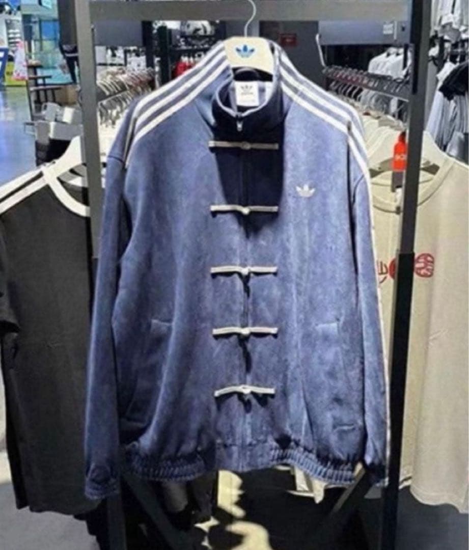 adidasアディダス 中国限定 蛇年トラックジャケット ネイビー L