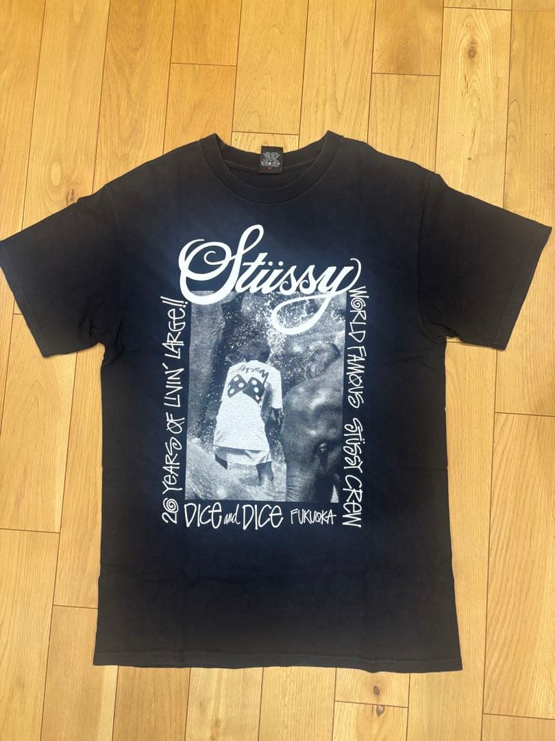 STUSSY DICE & DICE 20周年記念Tシャツ
